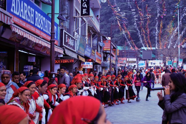 Traditional Himachali Dance, Manali, Himachal Pradesh