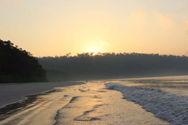 Sunrise at Radhanagar Beach, Havelock Island